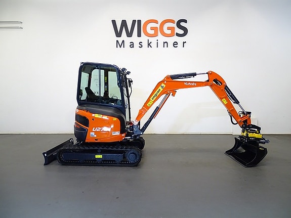 Kubota U27-4 / Engcon EC204 / Grip / S40 / Microprop MIG2 2 of 5