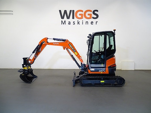 Kubota U27-4 / Engcon EC204 / Grip / S40 / Microprop MIG2