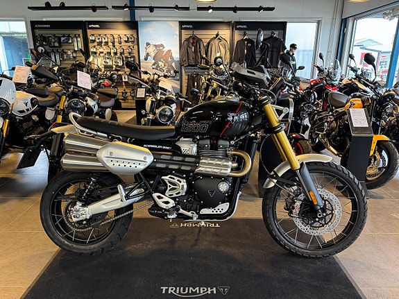 Triumph Scrambler 1200 XE Superkampanj!  Sänkt 14.000:- + att du får välja tillbehör för 5000:-
