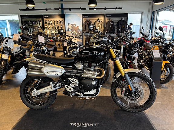 Triumph Scrambler 1200 XE Superkampanj!  Sänkt 14.000:- + att du får välja tillbehör för 5000:-