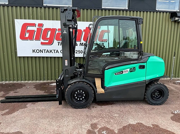 Elektrisk motviktstruck Mitsubishi FB50 - demomaskin