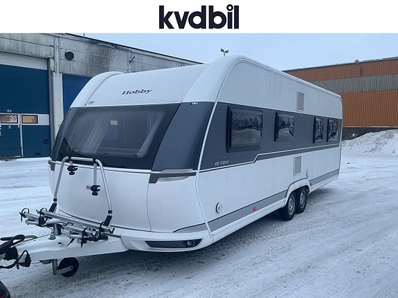 Hobby 650 KFU DE LUXE Husvagn med AC & Förtält mm