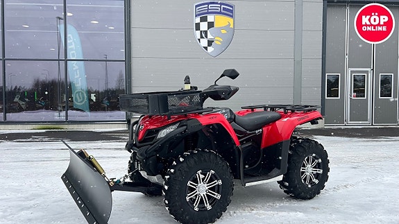 CFMOTO CForce 520s - Plog - Hasplåt - korg - 77mil - Moms!