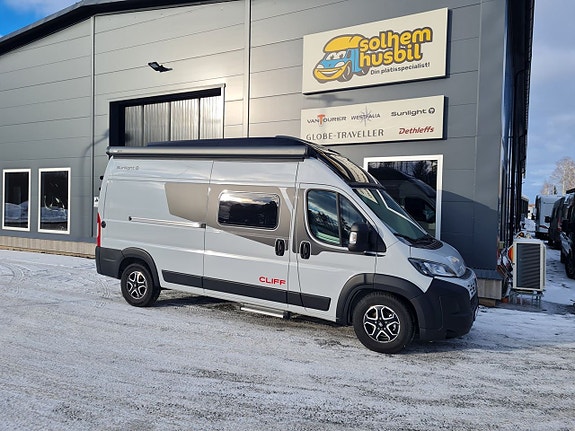 Sunlight Sunlight Cliff 600 X Pop-up specialutrustad, 140 hk, automat, dieselvärme, kanonfin