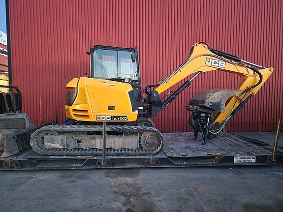 JCB 85Z-1 ECO – 2018 – Steelwrist X12 – Nyservad