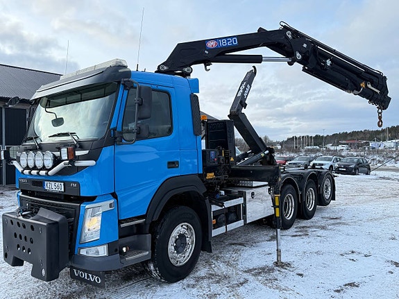 Volvo Fm460 Kranväxlare 8x4 Euro 6 Plog