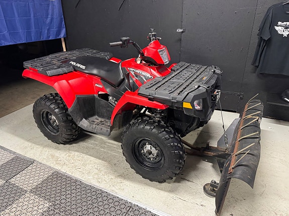 Polaris Sportsman 500 HO AWD *PLOGPAKET / LÅGMIL / 1 ÄGARE