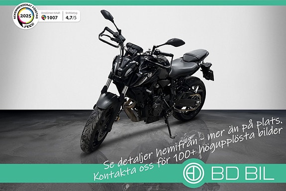 Yamaha MT-07 NYTT DRIVPAKET NYA BROMSAR NYSERVAD
