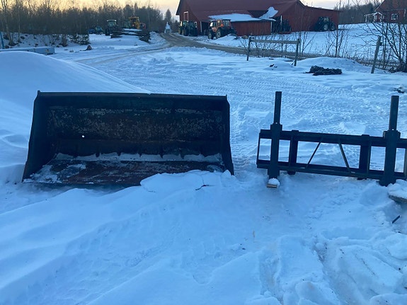 Snöskopa och pallgaffel TrimaSMS fäste Ålöredskap