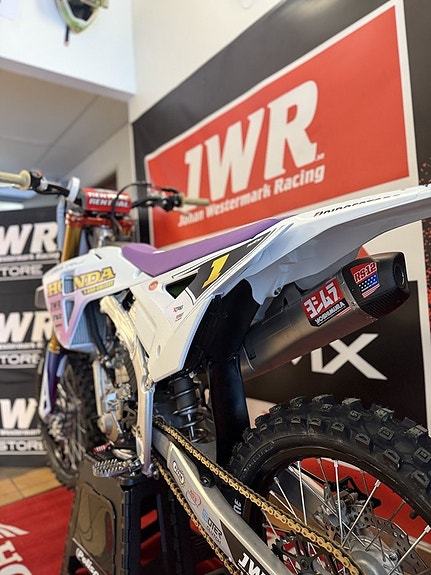 Honda CRF 250R JWR RETRO EDITON CRF250 R 4 of 9