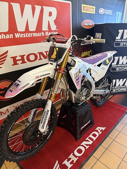 Honda CRF 250R JWR RETRO EDITON CRF250 R 2 of 9