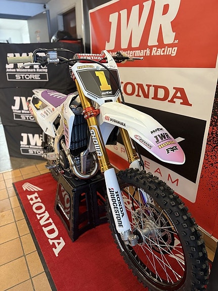 Honda CRF 250R JWR RETRO EDITON CRF250 R 8 of 9