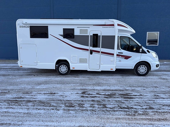 Ford Rimor Sweden edition Evo 95 Plus Långbäddar/Truma Combi 6E