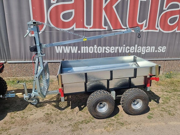 ATV Timmervagn inkl insatsflak