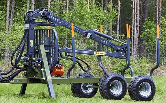 Nya Farma Skogsvagnar 9 Ton