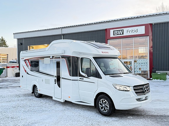 Kabe TM Royal X 780 LT - KAMPANJ! Hydrauliska stödben! Mercedes - Låga långbäddar - Toa bak - Alde - Lyx året om!