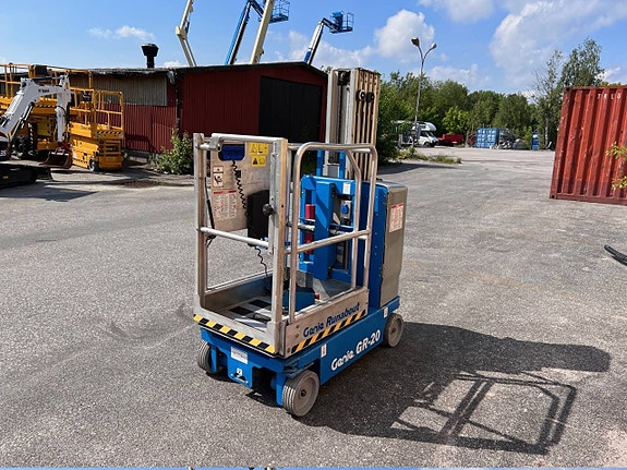 GENIE GR-20 Saxlift – 8,0 m – Batteridriven – Endast 595 tim 3 of 4