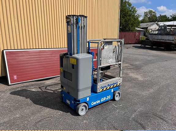 Genie GR-20 Saxlift – 8 m arbetshöjd – Nybesiktigad