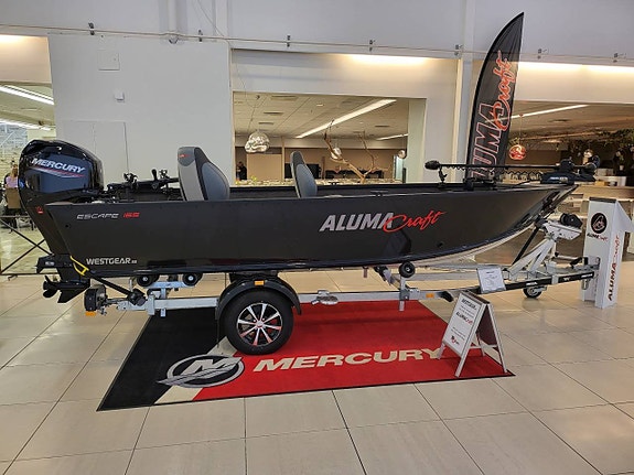 Alumacraft Escape 165 Tiller med Mercury F50ELHPT -2026