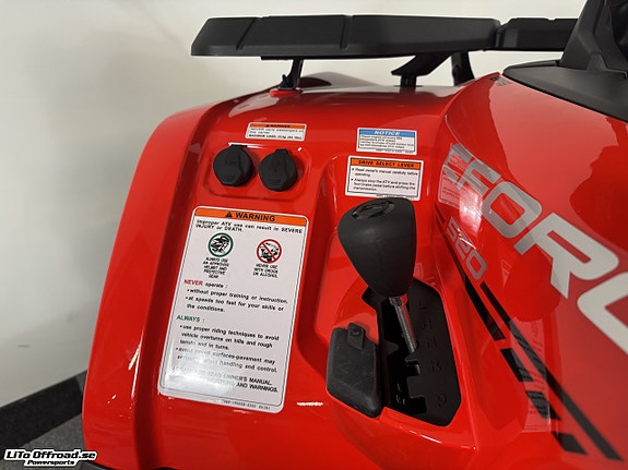 CFMOTO CFORCE 520 EPS RED TB 11 of 12