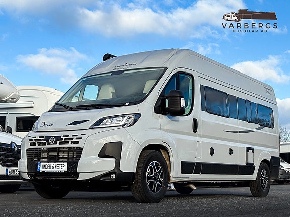 Karmann Davis 590 LS / Aut / Dieselvärme / 599cm / 3-bädd / fr. 3995kr/m. / 3,95% / Vinterhjul ingår