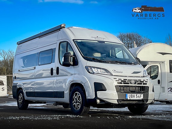 Karmann Davis 590 LS / Aut / Dieselvärme *599cm* 3-bädd *Garanti* V-hjul Fr. 3995kr/m. / 3,95% / Försäsongskampanj