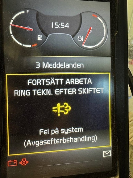Defekt Avgasrening / AdBlue / EGR / DPF