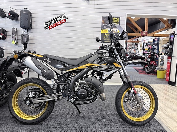 Rieju DRAC SM Nightrider  EU-Moped Klass1  * Larmlås och hållare på köpet ! *