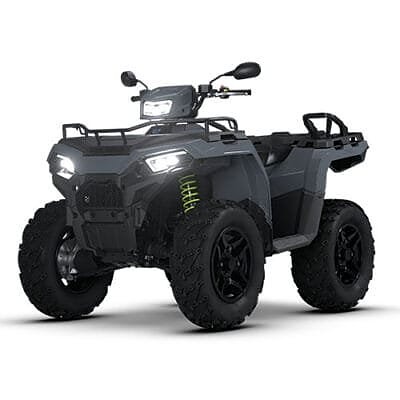 Polaris Sportsman 570 EPS DE LUXE- NYTT TURF! Stealth Grey (Traktor B)  10.000:- i tillbehör!