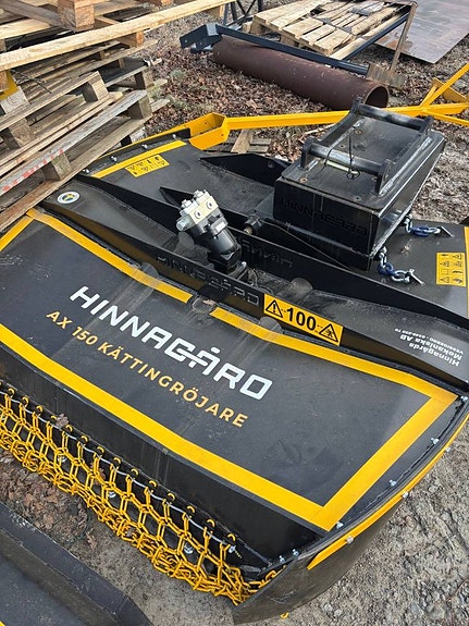 HINNAGÅRD Kättingröjare 150 svep med vipplatta