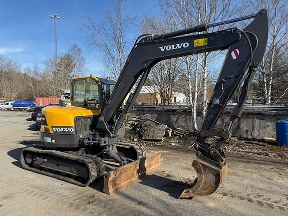 Volvo ECR88D Pro – 2022 – Steelwrist Snabbfäste