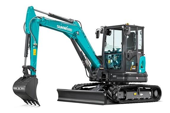 Ny! Sunward SWE 50UF - 5 Ton Grävmaskin - 5 år Garanti