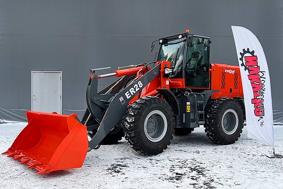 NY! Everun ER28F Hjullastare - 125 hk Steg 5- Lyfter 2800kg