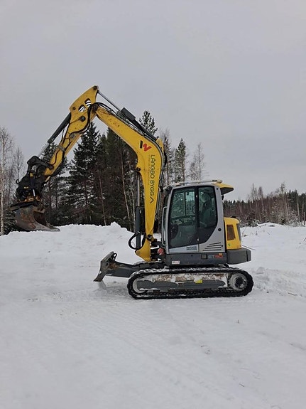 Wacker Neuson ET90 Engcon EC209 Grip C-Smörj