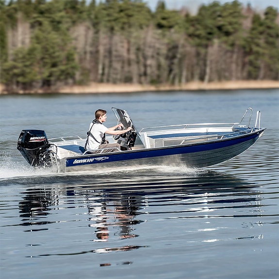 Båtpaket Örnvik 500R Aluminiumbåt inkl Mercury 20hk ELPT
