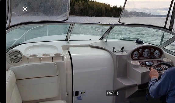Kabinbåt med 4 kojplatser & Bravo 3 20 of 21