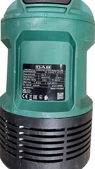 Älvestad-Tanken Regnvattentank 1000 liter med pump 4 of 5