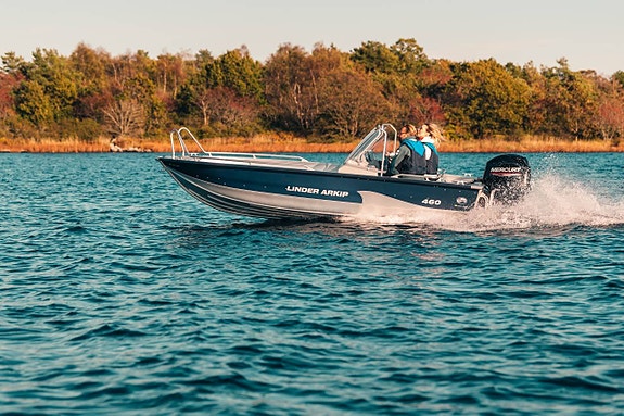 Linder 460 arkip & Mercury 50 hk inkl Garmin 92SV -2026