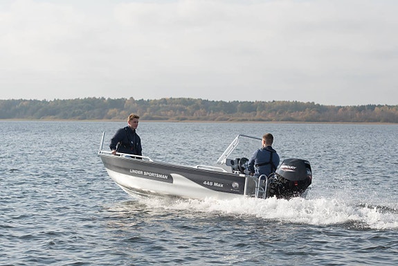 Linder 445 Max & Mercury 30 hk ink Garmin 92SV -2026