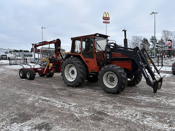 Valmet 705 med ny Skogsvagn Tajfun GAP 90!  475,000 kr
