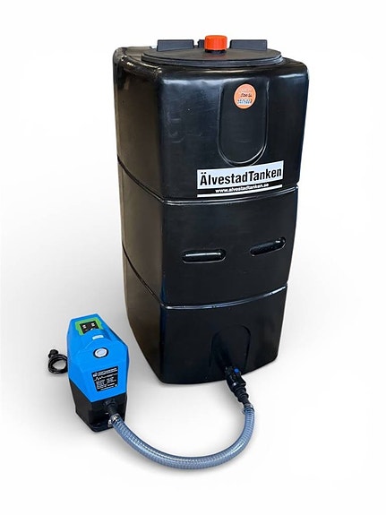 Älvestad-Tanken Bufferttank 500 liter med tryckstegringspump