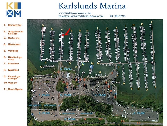 Karlslunds Marina - Båtplats Karlslunds Marina 10,50x3,25 5 of 5
