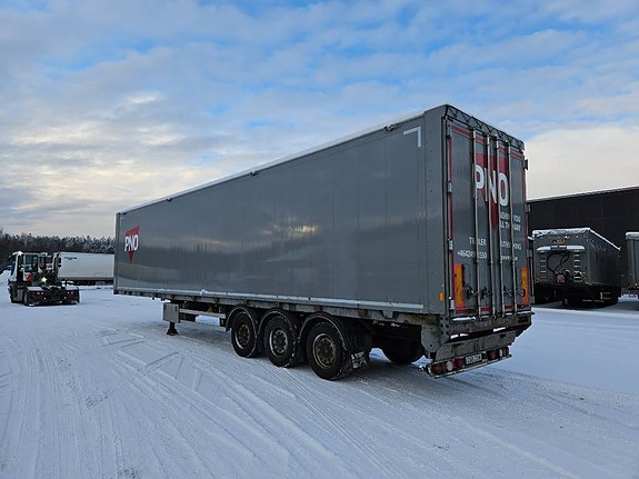 Kraker MOVING FLOOR WITH HYDRAULIC OPENSIDE -LIFTING AXLE 2 of 6