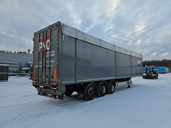 Kraker MOVING FLOOR WITH HYDRAULIC OPENSIDE -LIFTING AXLE 5 of 6