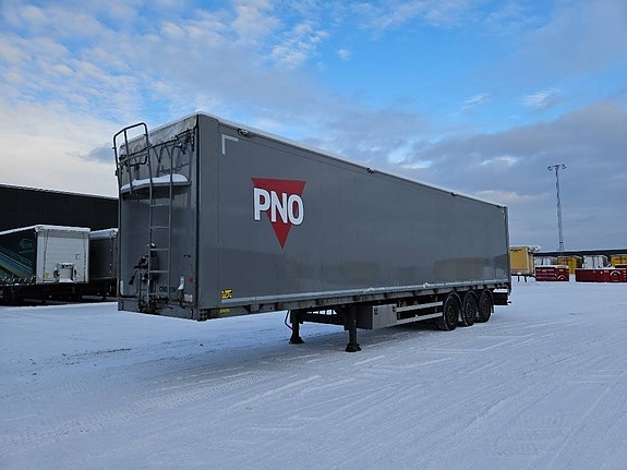 Kraker MOVING FLOOR WITH HYDRAULIC OPENSIDE -LIFTING AXLE