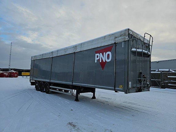 Kraker MOVING FLOOR WITH HYDRAULIC OPENSIDE -LIFTING AXLE 6 of 6