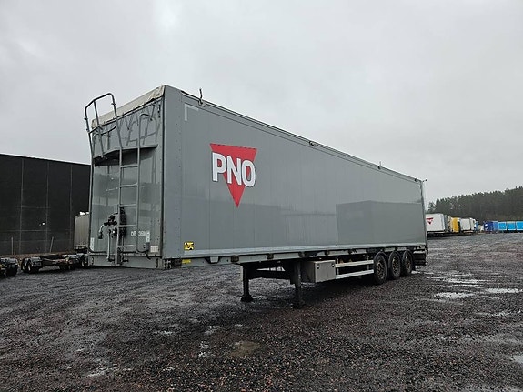 Kraker MOVING FLOOR WITH HYDRAULIC OPENSIDE -LIFTING AXLE