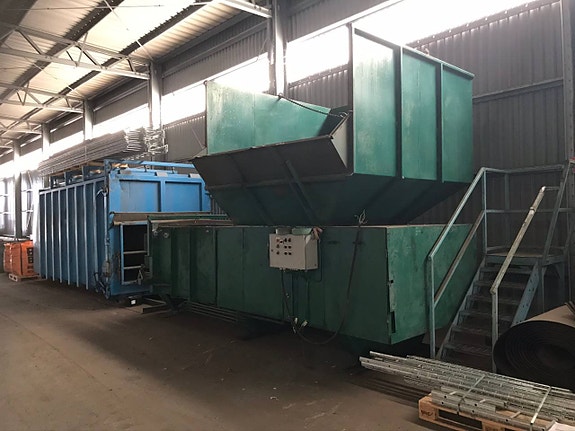 beg el/hyd driven Komprimator Lasttratt Container löst Tak