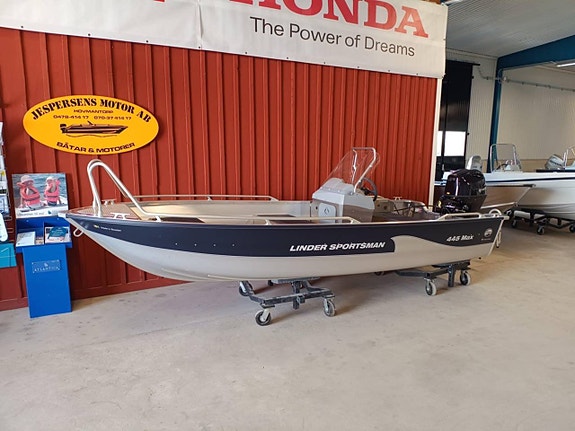 Linder 445 MAX / Tohatsu 30hk / Garmin / 2026