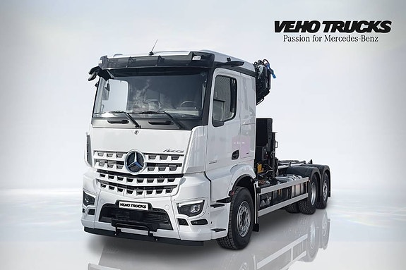 Mercedes-Benz Arocs 2553 L 6x2 HMF KRAN 2820 JOAB L20